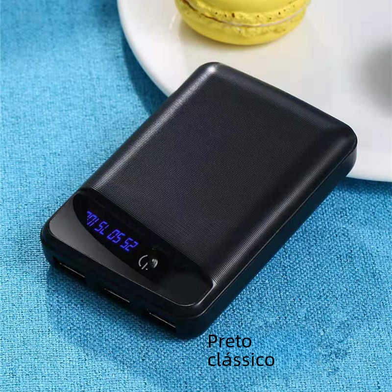DIY No-Solder 18650 Power Bank Case with 3 USB Ports