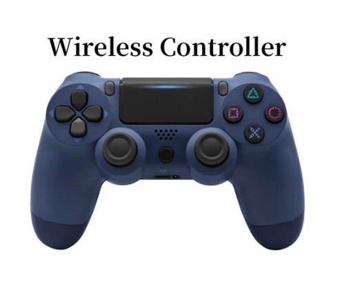Wireless Bluetooth PS4 Game Controller with Snowflake Keys
