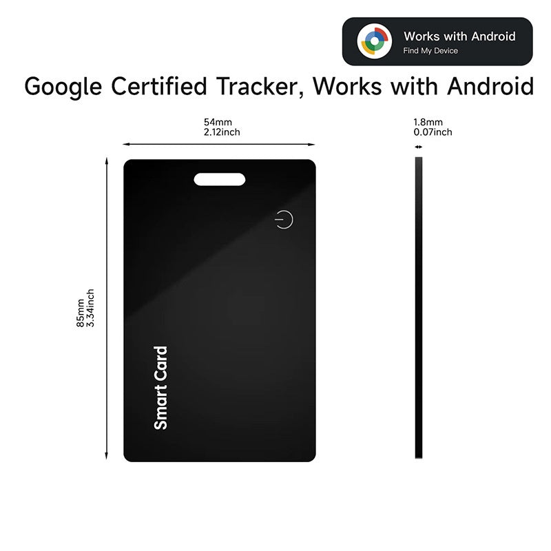 Ultra thin wireless charging card anti loss device for the elderly children pets tracking items searching and locating devices
