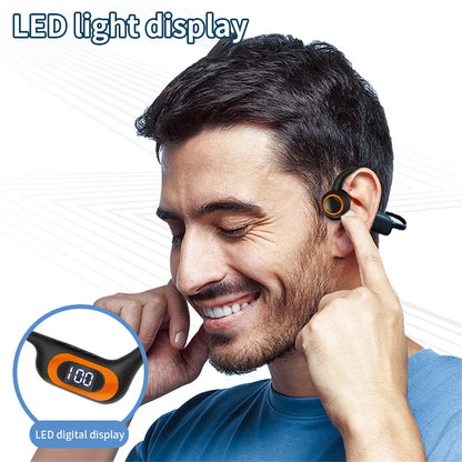 AKZ-G3 Bone Conduction Second Generation Air Conduction Earphones Wireless Bluetooth Earphones Sports Running