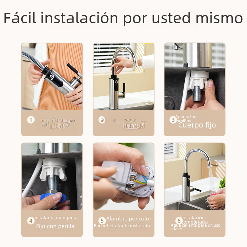 Cross-Border Instant Heating Faucet with Digital Display