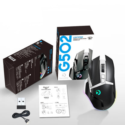 G502 wireless mouse 2.4G dual-mode office computer laptop RGB macro definition eating chicken LOLCF eprolo