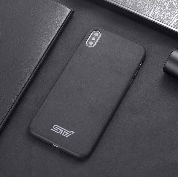 Suede Embroidered Phone Case for iPhone XR/XS Max