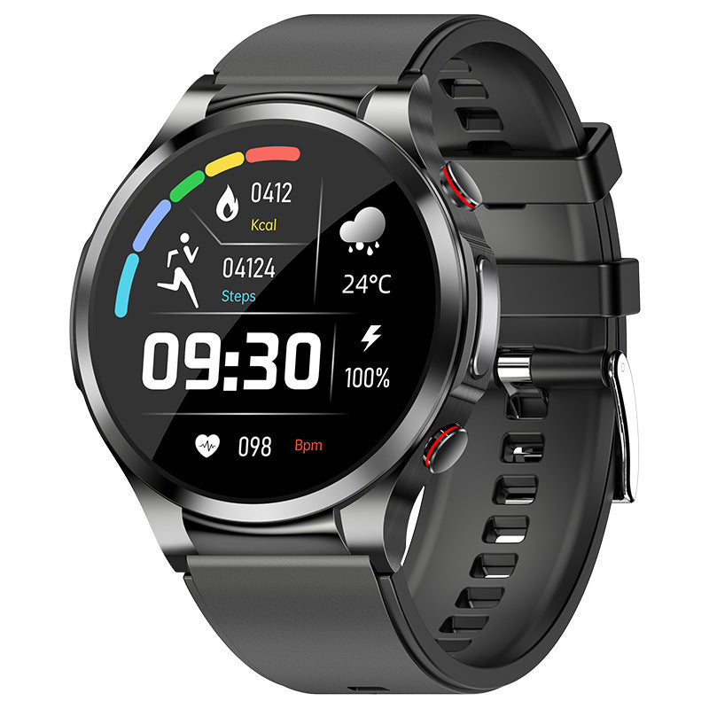 Blood glucose measurement electrocardiogram blood pressure heart rate body temperature exercise communication smart watch eprolo
