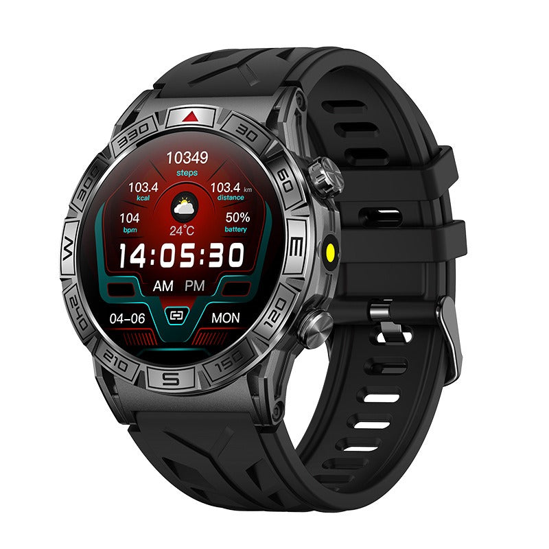 KC80 smartwatch with high-definition AMLOED screen, Bluetooth communication, sports smartwatch with LED light eprolo