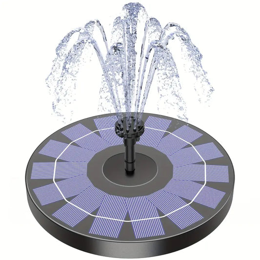 Solar Powered Fountain Pump for Bird Baths and Ponds