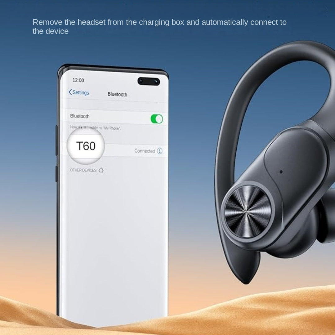 Wireless Bluetooth Long Range Sports Running Noise cancelling Earbuds eprolo