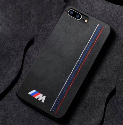 Suede Embroidered Phone Case for iPhone XR/XS Max