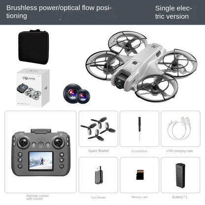 Motor Drone with Screen GPS Aerial Photography Foldable Remote Control Aircraft