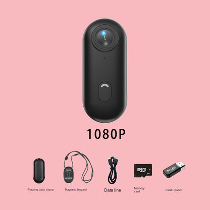 Thumb Bike Camera Magnetic Back Clip Sports Camera Thumb Recorder Pet