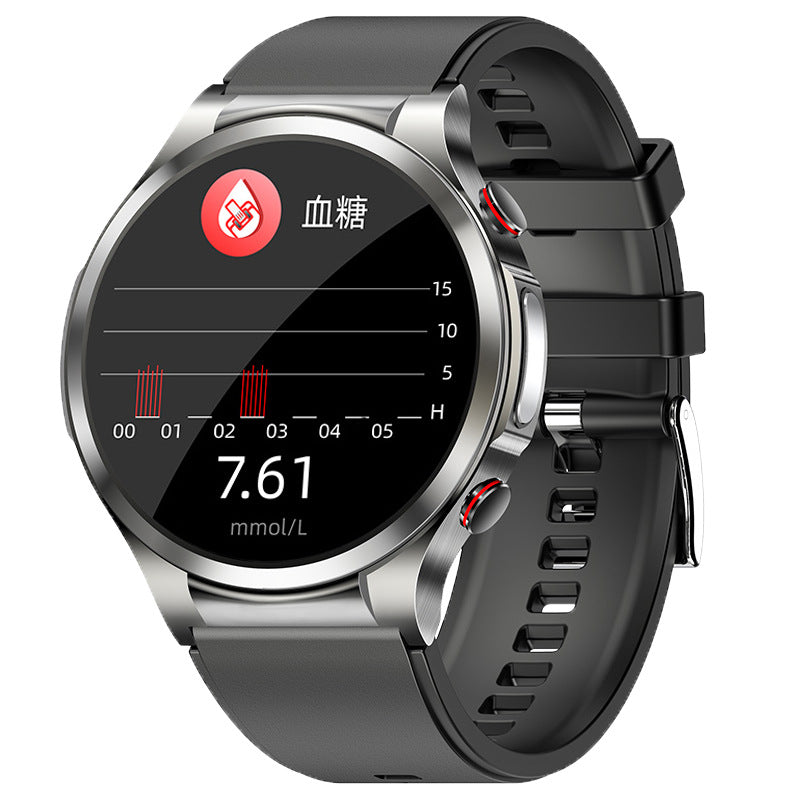 Blood glucose measurement electrocardiogram blood pressure heart rate body temperature exercise communication smart watch eprolo