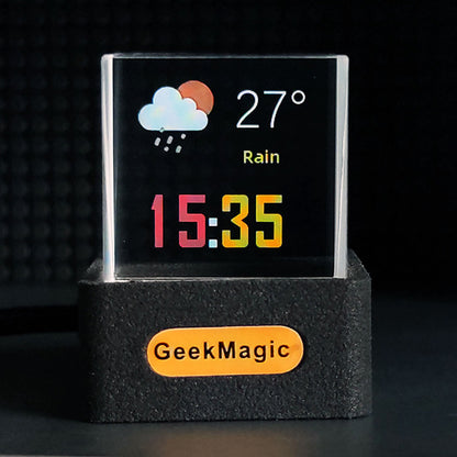New Trend Mini Transparent WiFi Weather Clock Creative Gift Desktop Decoration Display eprolo