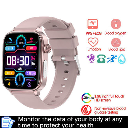 Bluetooth Calling Smart Watch with ECG + PPG, Electrocardiogram,  Blood Pressure, Multi-Sport Smartwatch