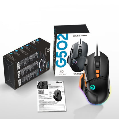G502 wireless mouse 2.4G dual-mode office computer laptop RGB macro definition eating chicken LOLCF eprolo