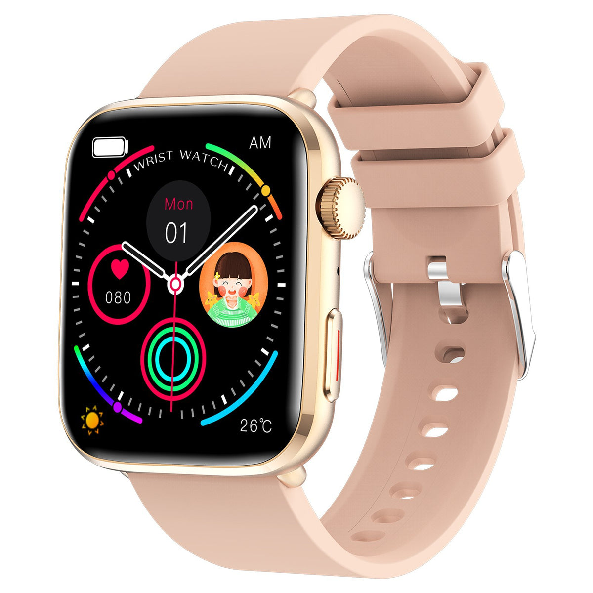T92 smartwatch Bluetooth call heart rate blood oxygen body temperature health monitoring sports waterproof eprolo