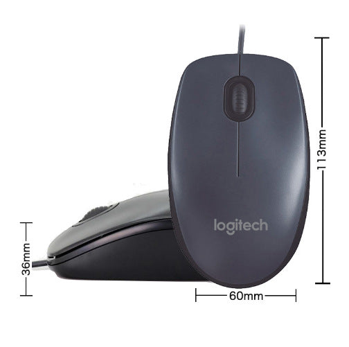 Logitech M91P Enterprise USB Office Mouse, Computer Gaming Wired Mouse eprolo