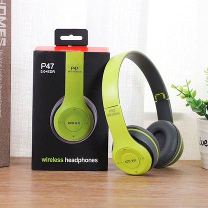 Multifunctional Wireless Stereo Bluetooth Headphone MP3 Player FM Radio Headset for iOS Android Men Women
