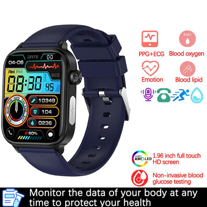 Bluetooth Calling Smart Watch with ECG + PPG, Electrocardiogram,  Blood Pressure, Multi-Sport Smartwatch