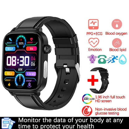 Bluetooth Calling Smart Watch with ECG + PPG, Electrocardiogram,  Blood Pressure, Multi-Sport Smartwatch