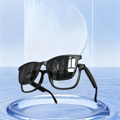 HY-C8 AI Intelligent Translation Wireless Bluetooth Glasses Earphones 75 Language Conference Simultaneous Interpretation