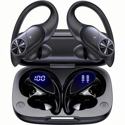 Wireless Bluetooth Long Range Sports Running Noise cancelling Earbuds eprolo