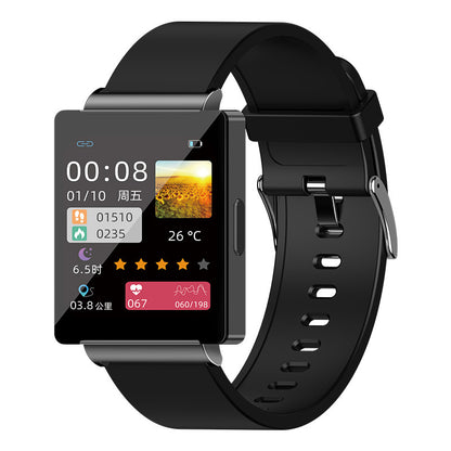 Smart Watch Heart Rate Blood Pressure Temperature Sleep Monitoring Smart Sports Watch NFC Access Control Wristband