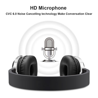 New Bee Wireless Bluetooth Headphone Stereo Portable Folder Headset Earphone with Sport App Microphone NFC for Phone Computer TV