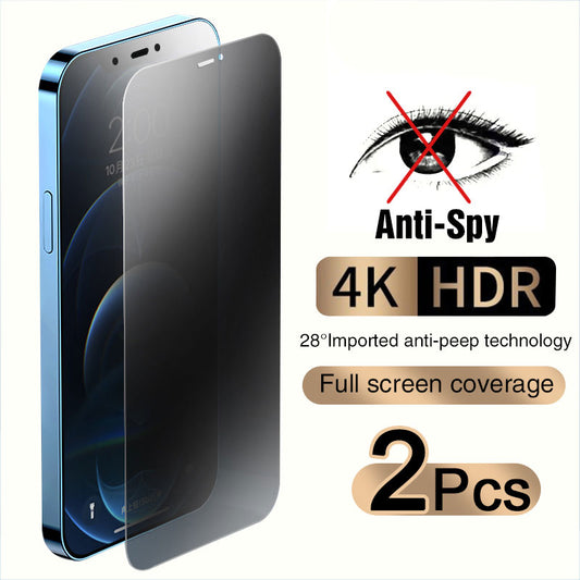 Full Cover Anti-Spy Privacy Glass for iPhone PRO MAX