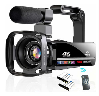 4K HD Digital Camera with 48MP and Touch Screen