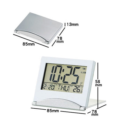 Thin Folding Clock with Perpetual Calendar for Students