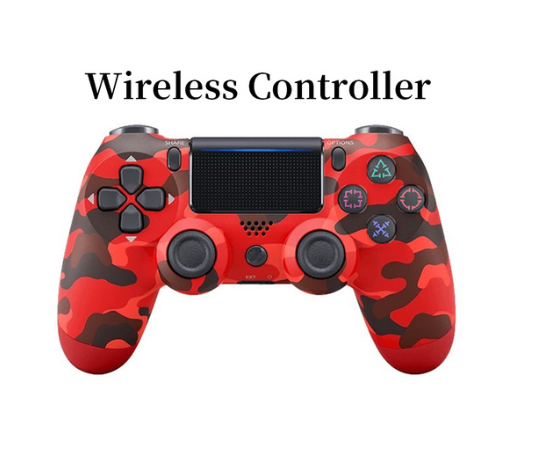 Wireless Bluetooth PS4 Game Controller with Snowflake Keys