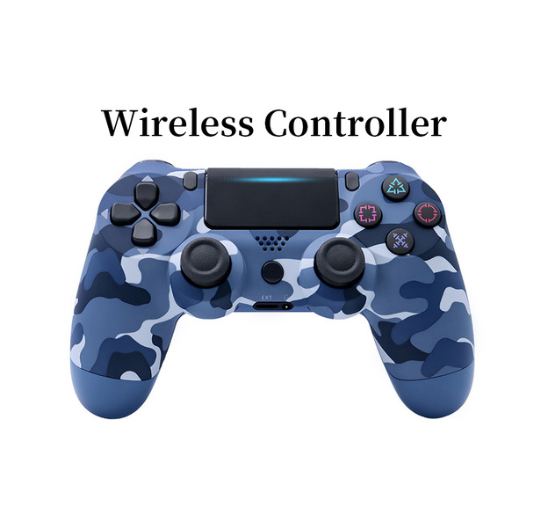 Wireless Bluetooth PS4 Game Controller with Snowflake Keys