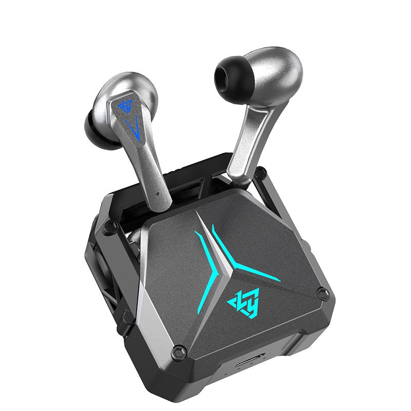 Mecha Style Wireless Gaming Headset with HiFi Sound